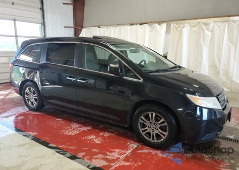 2013 Honda Odyssey Exl from USA, damaged, VIN 5FNRL5H61DB045895